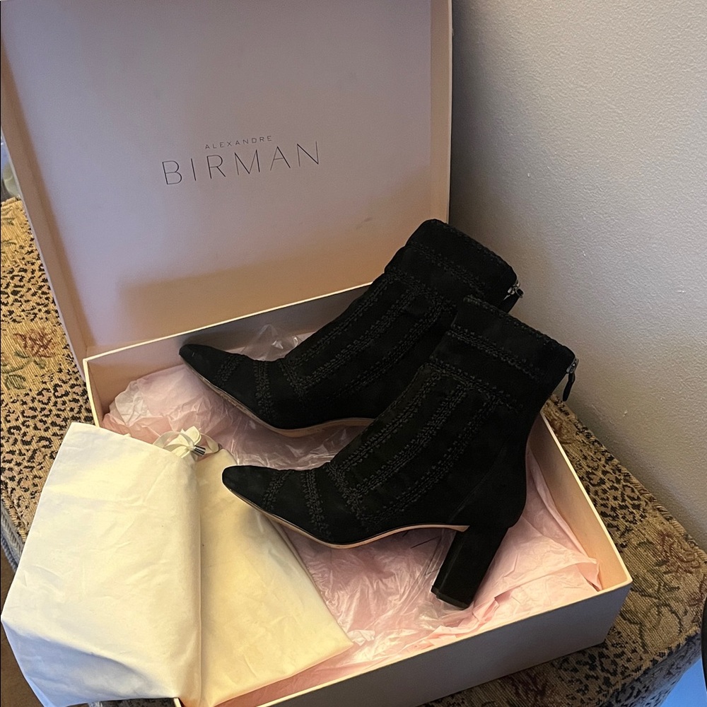 Alexandre Birman Black Beatrice Boots
